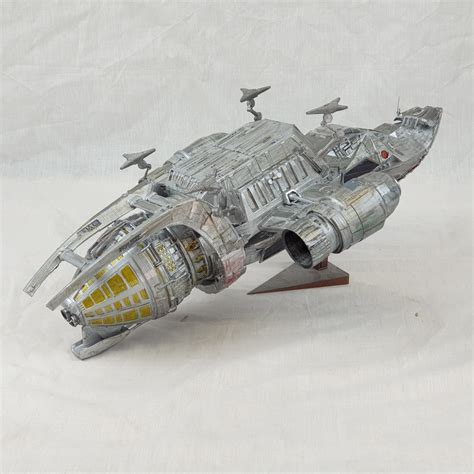 Hand Built And Painted Model Of The Serenity A Firefly Class Spaceship