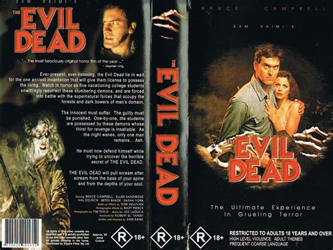 Australian Vhs Covers The Evil Dead Collection