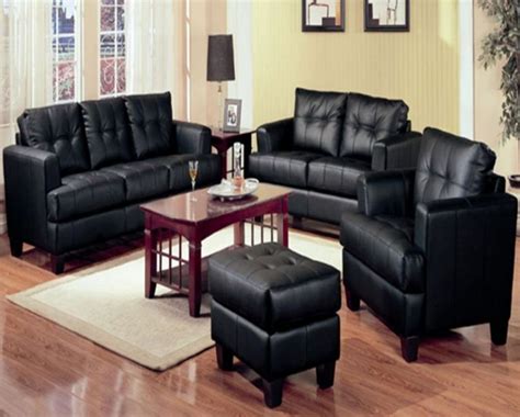 Black Leather Living Room Ideas Black Sofa 23 Black Living Room