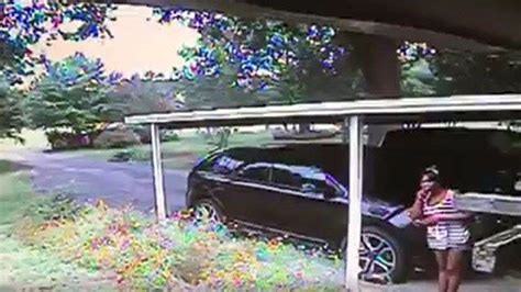 gregg county officials searching for female burglar caught on camera