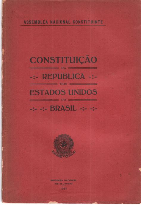 As Principais Mudanças Introduzidas Pela Constituição De 1934 Foram