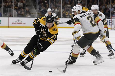 Boston Bruins Home Winning Streak Comes To End Against Golden Knights