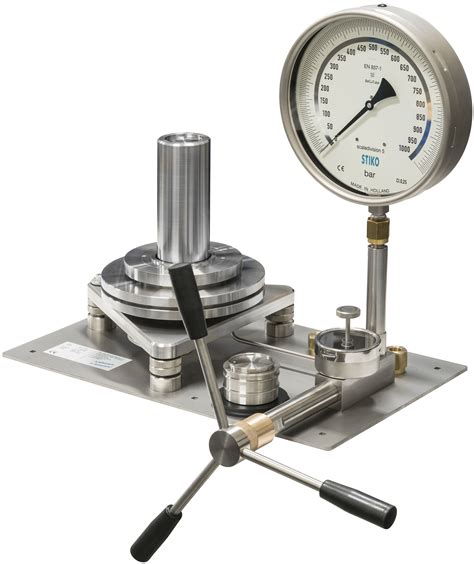 Pressure Gauge Calibration Using Dead Weight Tester Blog Dandk