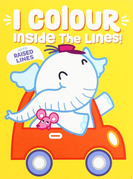 I Colour Inside The Lines Elephant Speshirl Agencies