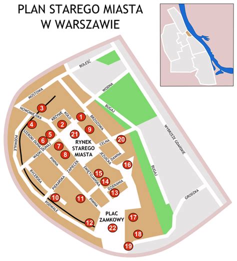 Voyages Mes Stare Miasto Warszawa
