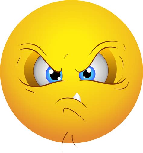 Angry View Transparent Clipart Angry Emoji Transparent Background Png