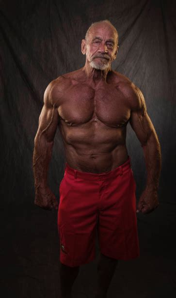 80 Yrs Strong Arthur Peacock Fitness Beauty Older Men Muscle Men