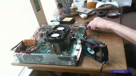How To Replace An Xbox 360 Heatsink And Add An Additional Fan Part 2