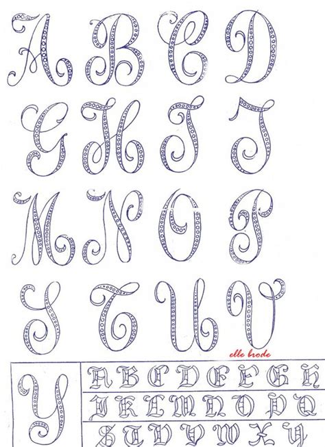 Modèle Broderie Alphabet Gratuit 10 Monogramme En Broderie Alphabet