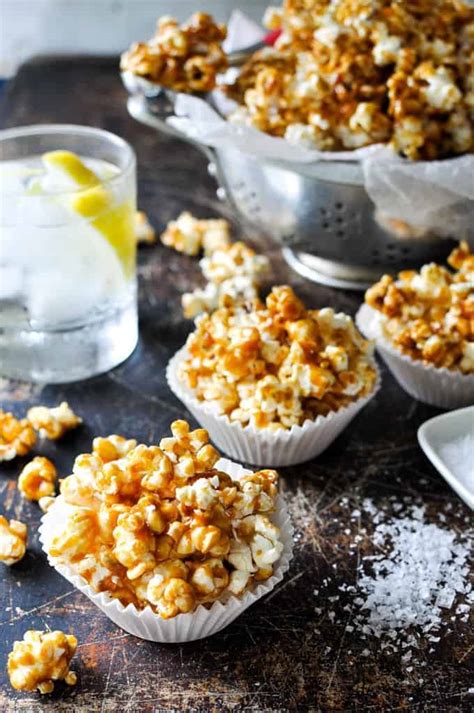Salted Caramel Popcorn Recipetin Eats
