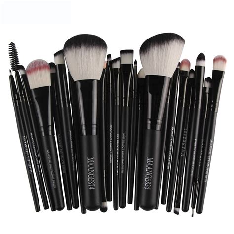 Aigomc Makeup Brushes Set 22pc Cosmetic Makeup Brush Blusher Eye