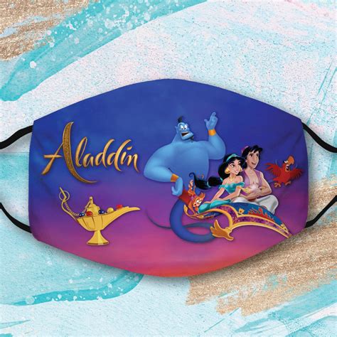 Aladdin Face Mask Aladdin Face Mask For Kids Adult Mask Etsy