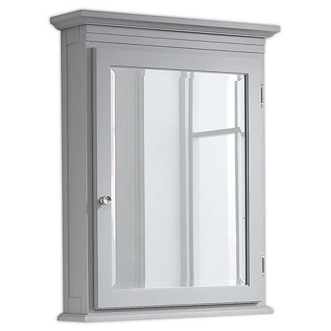 Wakefield Preassembled Medicine Cabinet Light Grey In 2020 Vintage