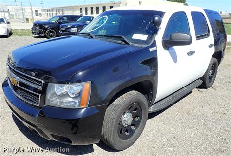 2013 Chevrolet Tahoe Police Suv In Wichita Ks Item Df1044 Sold