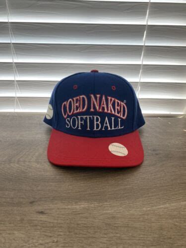 Vintage Coed Naked Softball “slow Or Fast Have A Blas Gem