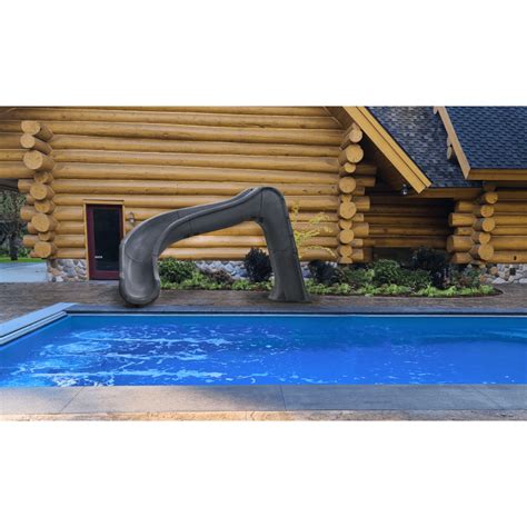 Global Pool Products Side Winder Pool Slides