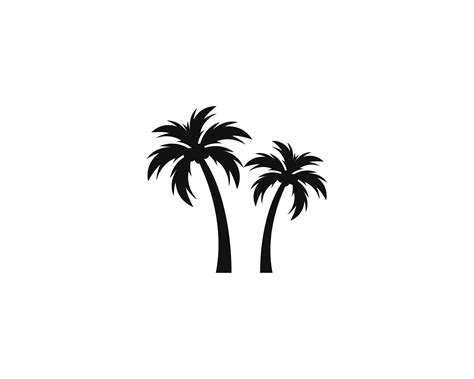 Palm Tree Logo Vector Art Icons And Graphics For Free Download
