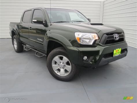 2013 Spruce Green Mica Toyota Tacoma V6 Trd Sport Double Cab 4x4