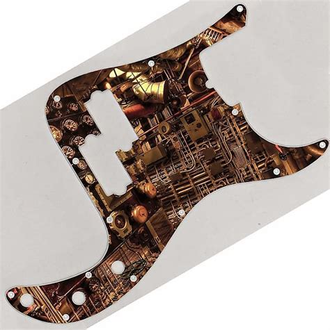 Graphical Pickguard Fender Precision Bass Pbass Reverb Canada