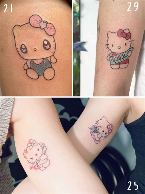 47 Hello Kitty Tattoo Ideas Tattoo Glee