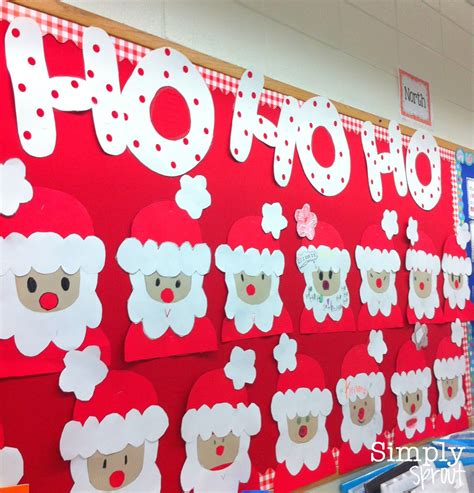 Oh Santa Baby You Are So Cute I Spotted This Bulletin Board Just Down