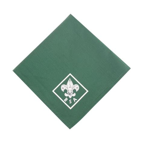 Neckerchief Dark Green BSA CAC Scout Shop