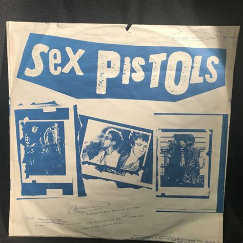 sex pistols never mind the bollocks lp ex orig 1977 wb la pressing classic punk eclectic sounds
