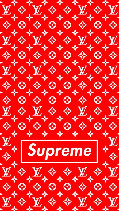 C P Nh T V Louis Vuitton X Supreme Logo Du H C Akina