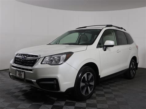 Pre Owned 2018 Subaru Forester 25i Limited Cvt Sport Utility In Savoy