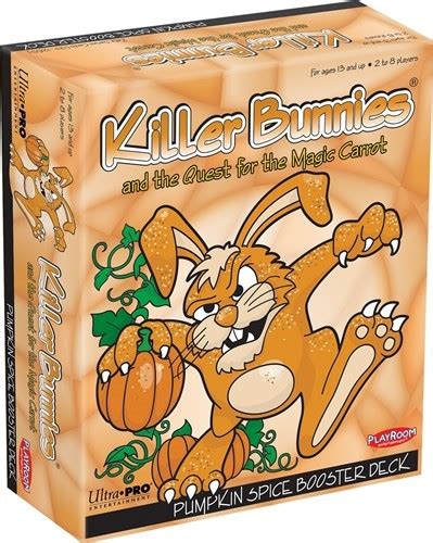 Killer Bunnies Card Game Pumpkin Spice Booster