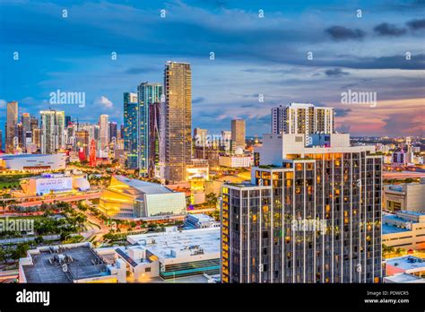 Miami Florida Aerial Hi Res Stock Photography And Images Alamy