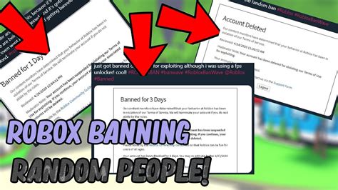 Roblox Banning Peopleroblox Ban Wave Youtube