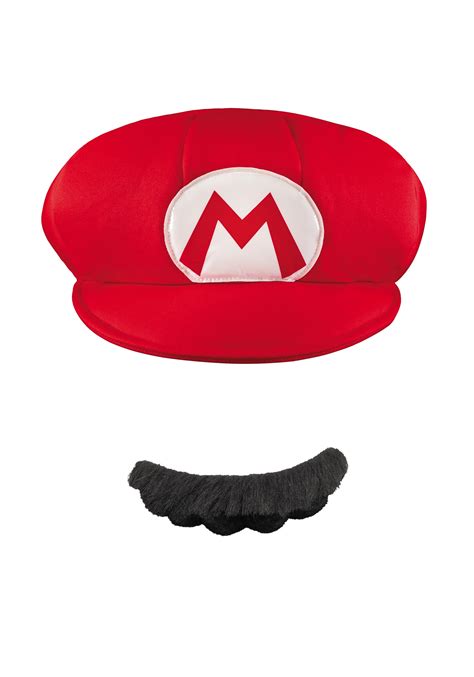 Super mario and luigi hats. Mario Adult Hat and Mustache