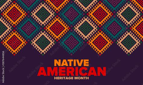 Native American Heritage Month In November American Indian Culture Celebrate Annual In United