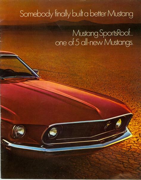1969 Ford Mustang Brochure