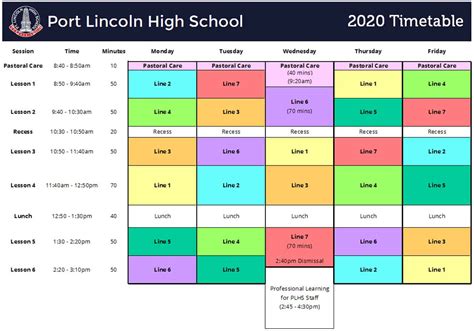 School Timeable Di 2021 D37