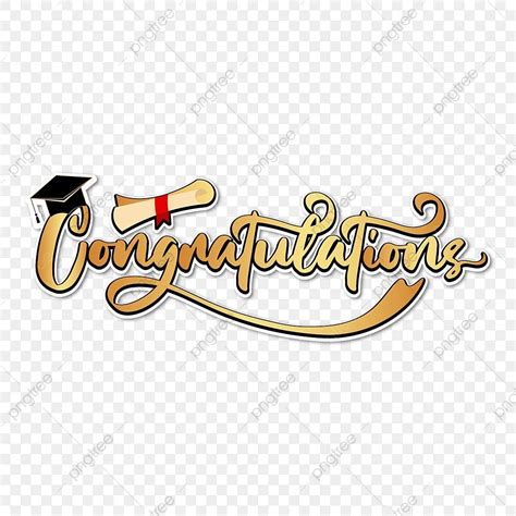Congratulations Graduation Vector Png Images Congratulations Graduates