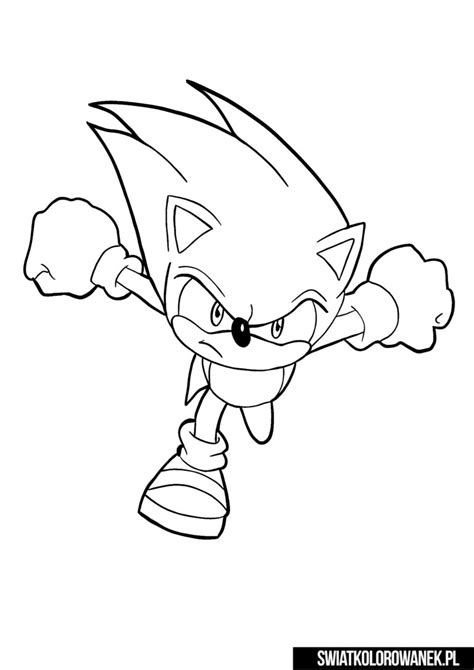 Sonic Miles Tails Prower Kolorowanka Do Druku Darmowe Kolorowanki