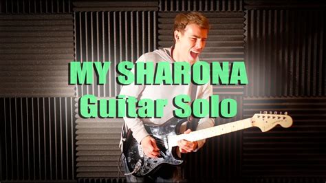 My Sharona Guitar Solo Cover The Knack Youtube