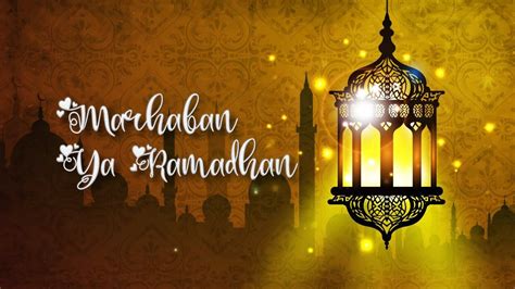 Background Video Islami Ucapan Marhaban Ya Ramadhan 1445 H 2024 No
