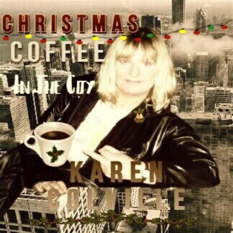 Christmas Coffee In The City By Karen Colville