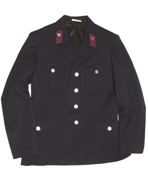 East German Firemans Uniform Jacket From Hessen Surplus