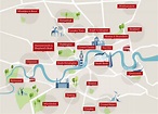 London areas map - visitlondon.com