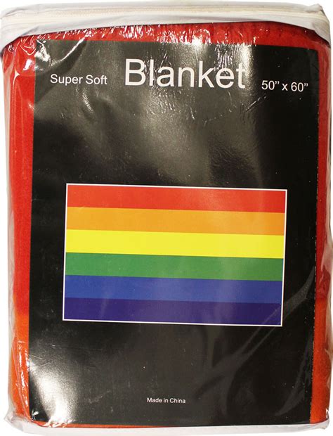 Buy Rainbow Fleece Blanket Flagline