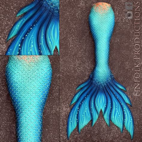 Full Silicone Mermaid Tail By Finfolk Productions Featuring Their New