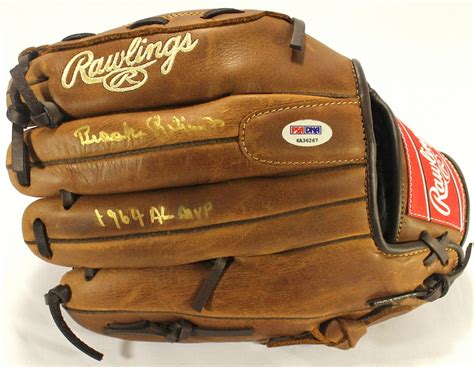 Brooks Robinson Signed Rawlings Full Size Pro Model Baseball Glove