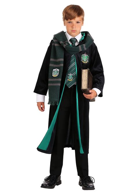 Harry Potter Toddler Deluxe Slytherin Robe Costume