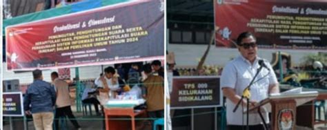 Kpu Dairi Gelar Kegiatan Simulasi Dan Sosialisasi Pemungutan