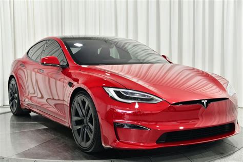 2021 Tesla Model S Plaid Used Tesla Model S For Sale In Beverly Hills