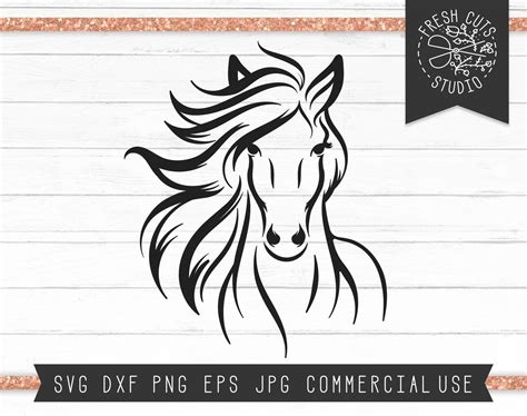Horse Svg Instant Download Cut File For Cricut And Silhouette Elegant